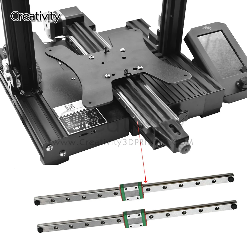 Ender3 V2 Y-as/X-as upgradekit - Linear Rail Mgn12H Set recensie en prijs