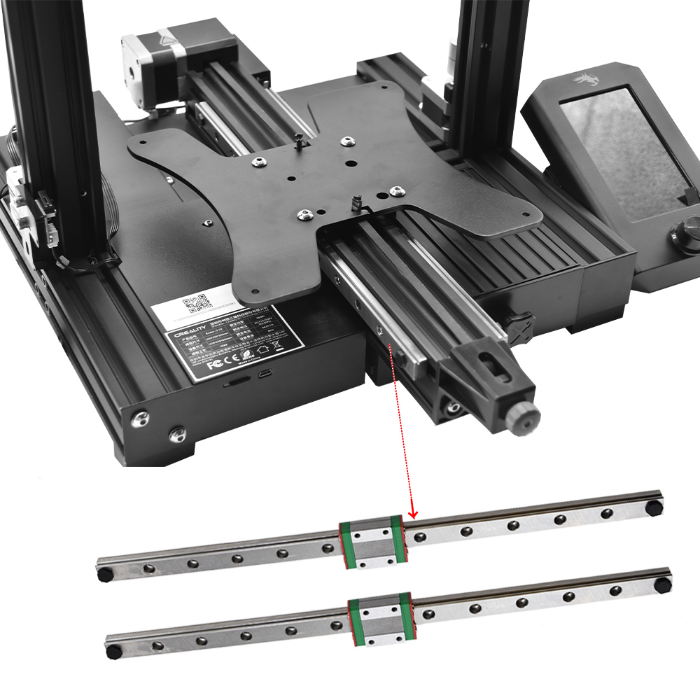 Upgrade Y-as Lineaire Railgele - Linear Rail Mgn12H Set recensie en prijs